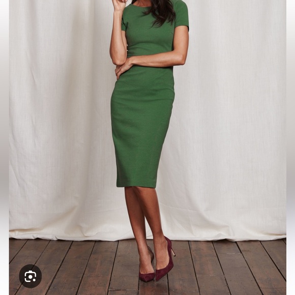 Boden Dresses & Skirts - Boden Elsa cap sleeve ottoman Dress 10P